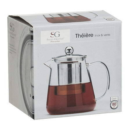 Tetera Vidrio Liv 800 ml SG 1 un