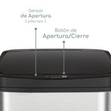Basurero con Sensor 30L Ninestars