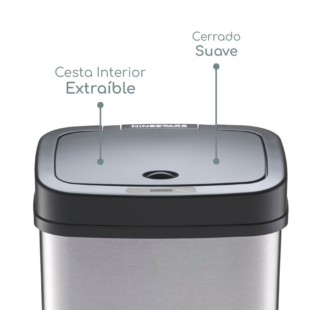 Basurero con Sensor 30L Ninestars
