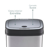 Basurero con Sensor 30L Ninestars