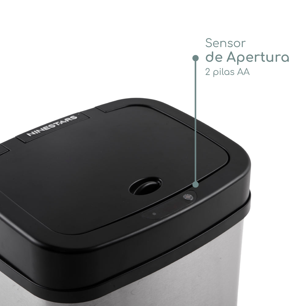 Basurero con Sensor 12L Ninestars