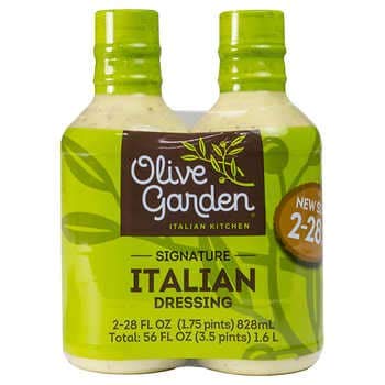 Aderezo Italiano Olive Garden 2 x 828 ml
