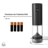Set de 2 Molinillos Eléctricos de Sal y Pimienta a Batería Home Logics 1 un