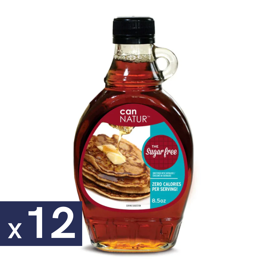 Syrup Maple sin Azúcar can-NATUR 12 x 250 ml