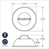 Cubreparrilla Aluminio 23 cm Nordicware 1 un