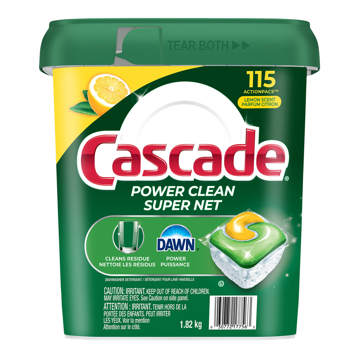 Lavavajillas en Cápsulas Power Clean Cascade 115 un