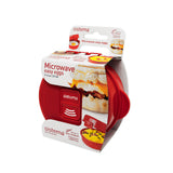 Molde Microondas Huevo Easy Eggs Rojo 271 ml Sistema 1 un