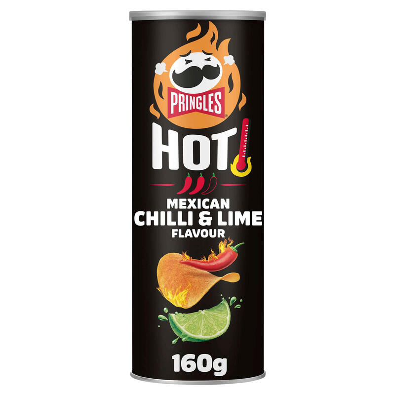Papas Fritas Hot Mexican Chili Lime Pringles 160 g