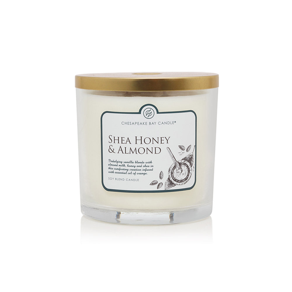Vela 14 oz Triple Mecha Shea Honey Almond Chesapeake Bay 1 un