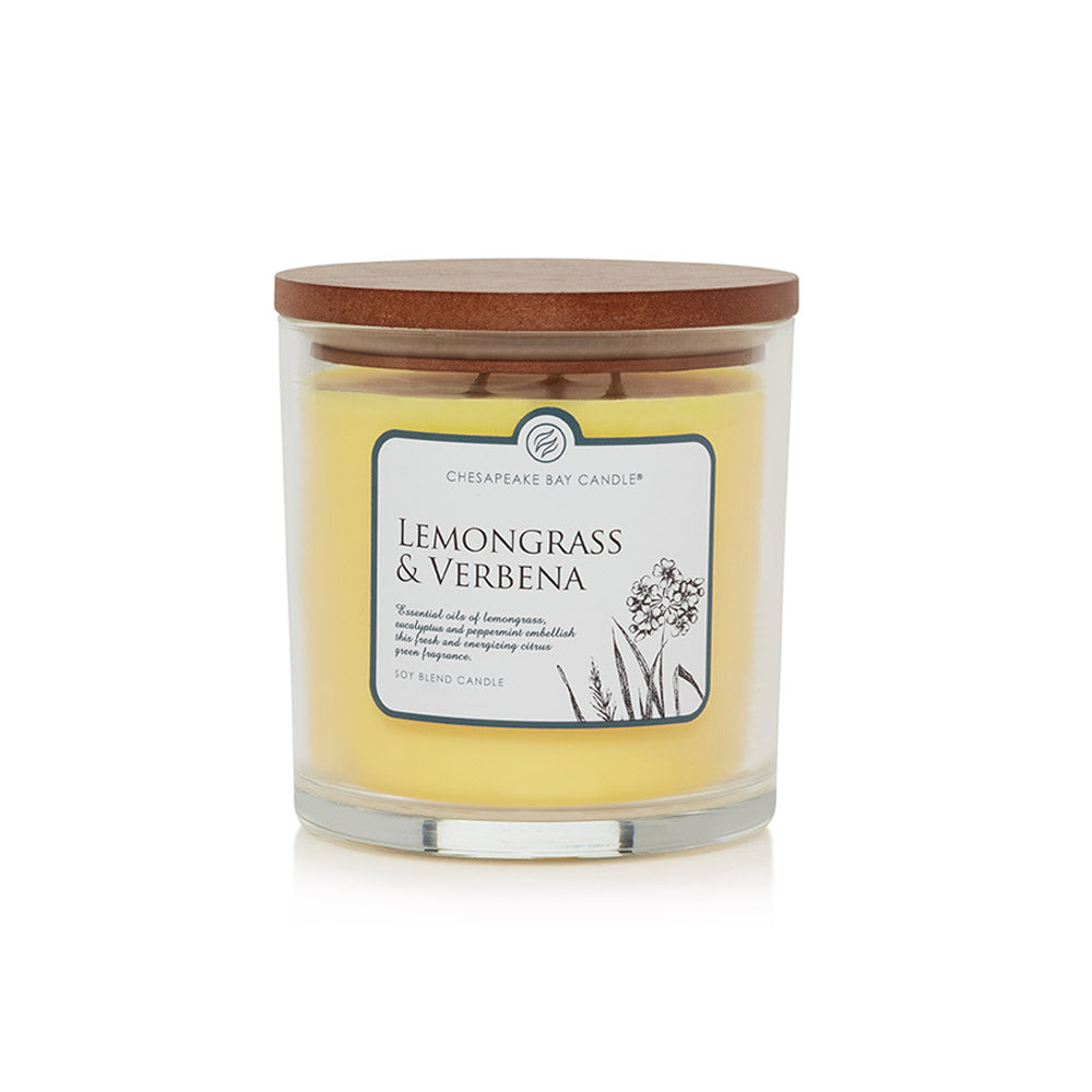 Vela 14 oz Triple Mecha Yellow Lemongrass Verbena Chesapeake Bay 1 un