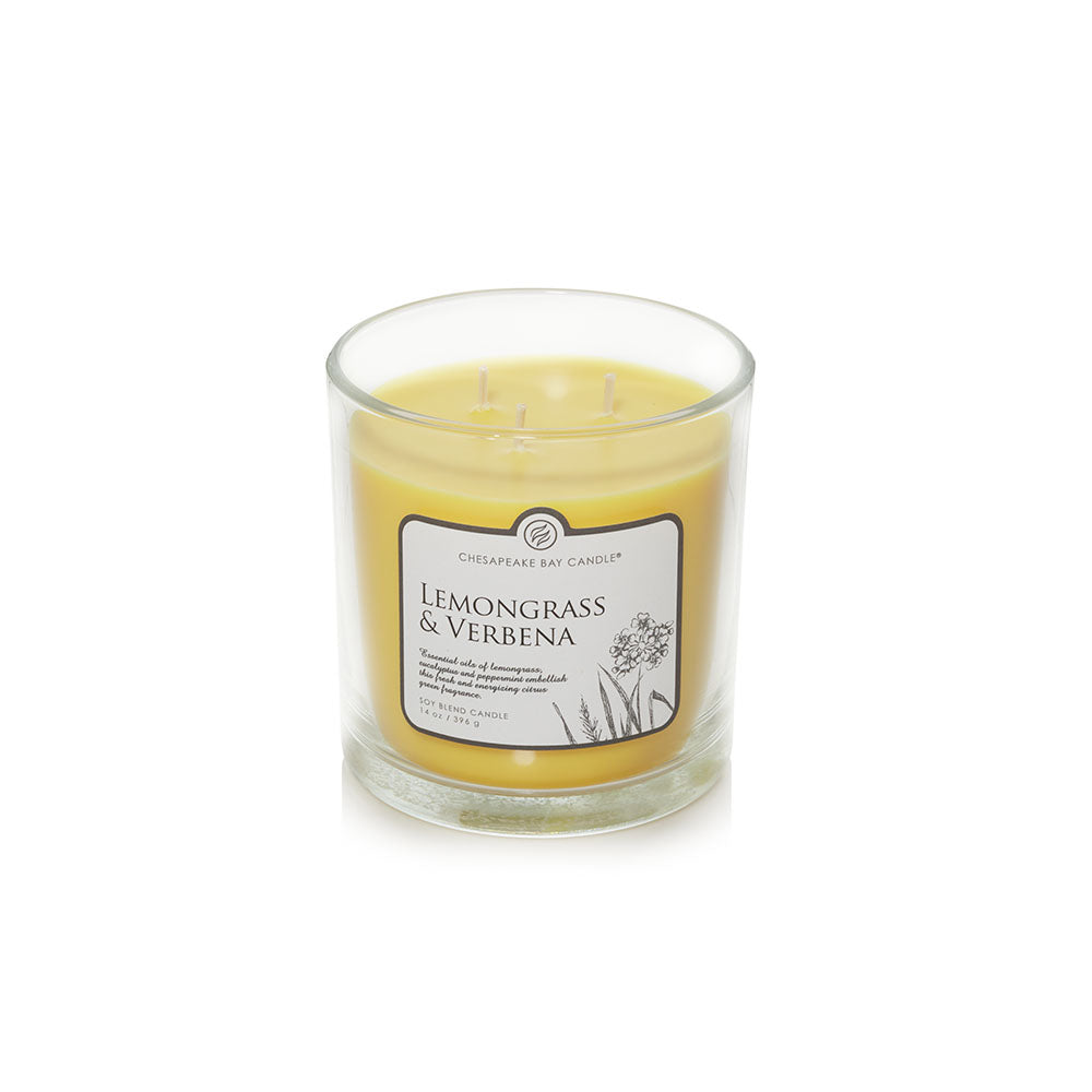 Vela 14 oz Triple Mecha Yellow Lemongrass Verbena Chesapeake Bay 1 un