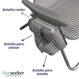Silla de Playa Alta Bondi Sunseeker 1 un