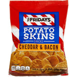 Snack de Cáscaras de Papa Queso y Tocino Caja T.G.I. Friday's 50 un x 28.3 g