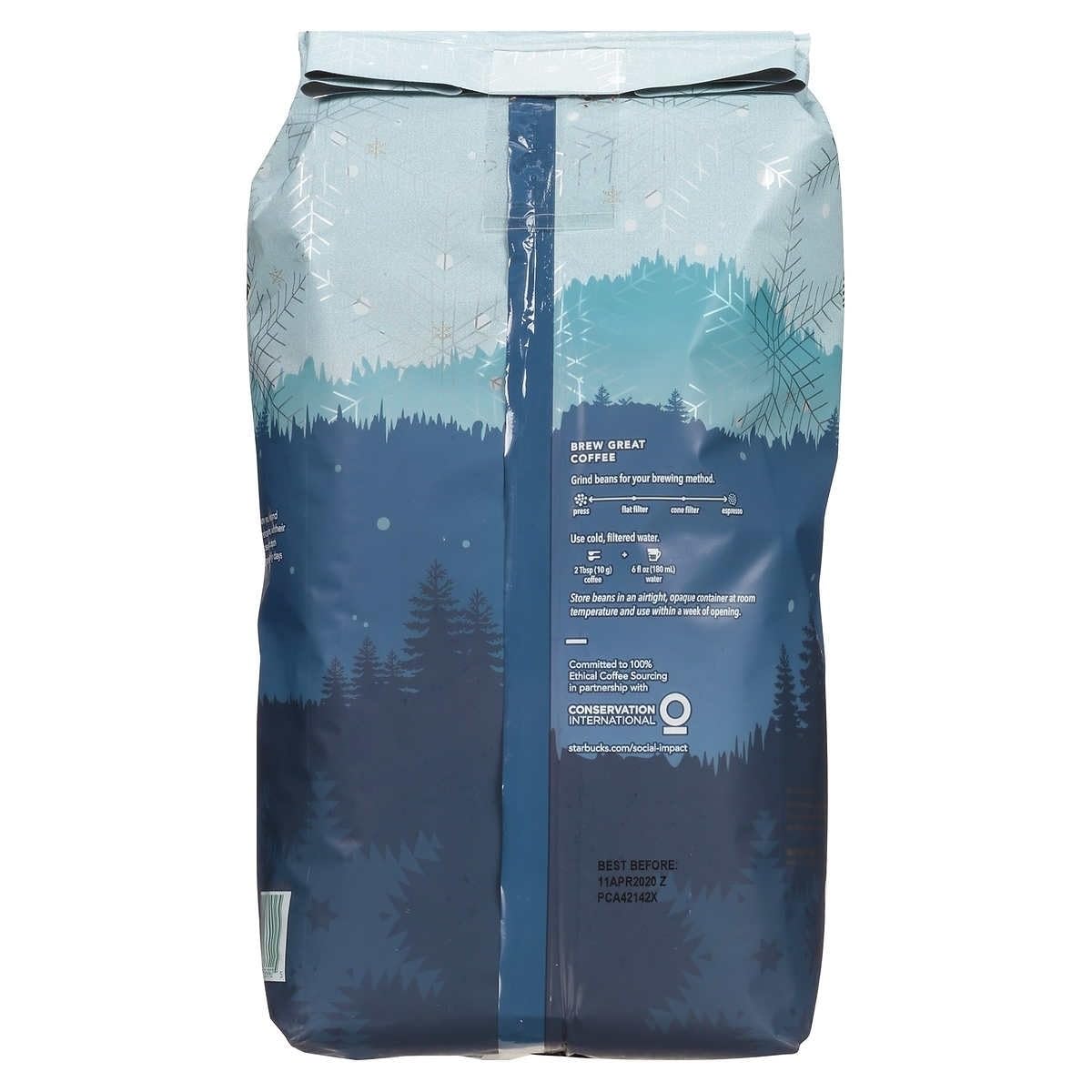Café Winter Blend Grano Entero Starbucks 1.13 Kg