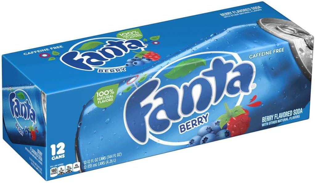 Bebidas Berry Lata Fanta 12 x 355 ml