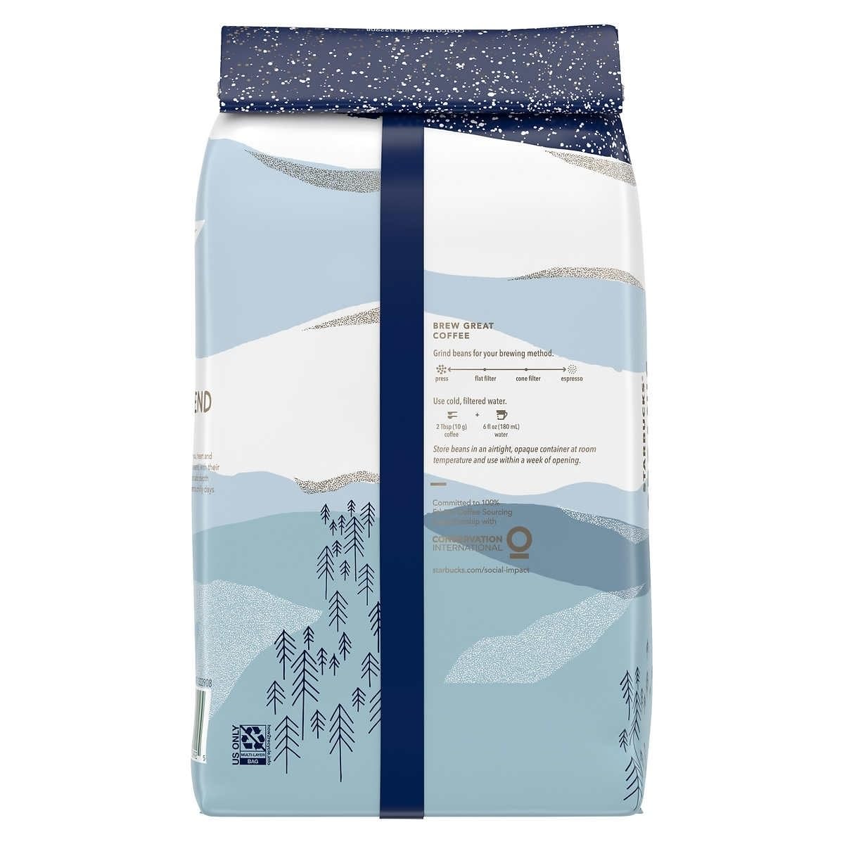 Café Winter Blend Grano Entero Starbucks 1.13 Kg
