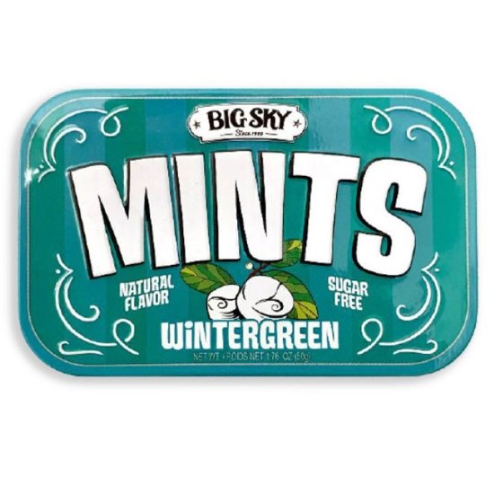 Mentas Wintergreen Big Sky 50 g