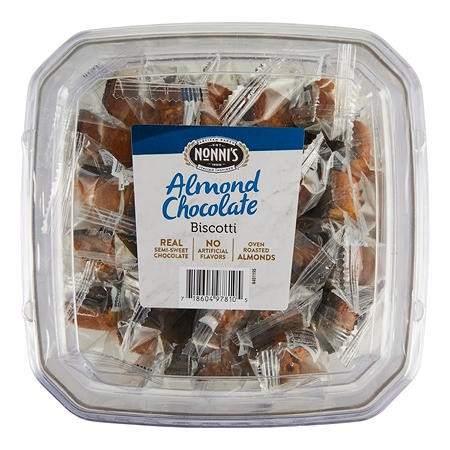Biscotti con Chocolate y Almendra Nonni's 24 un x 36 g