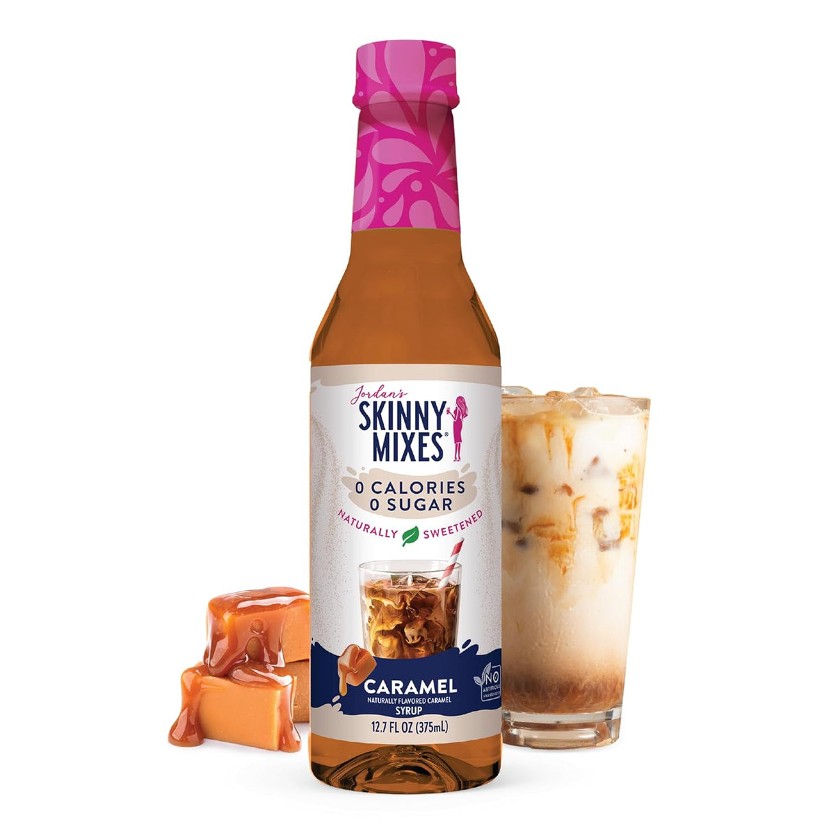 Syrup Caramelo sin Azúcar Skinny Mixes 750 ml