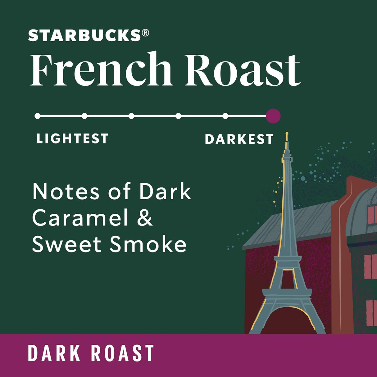 Café French Roast Grano Entero Starbucks 1.13 Kg