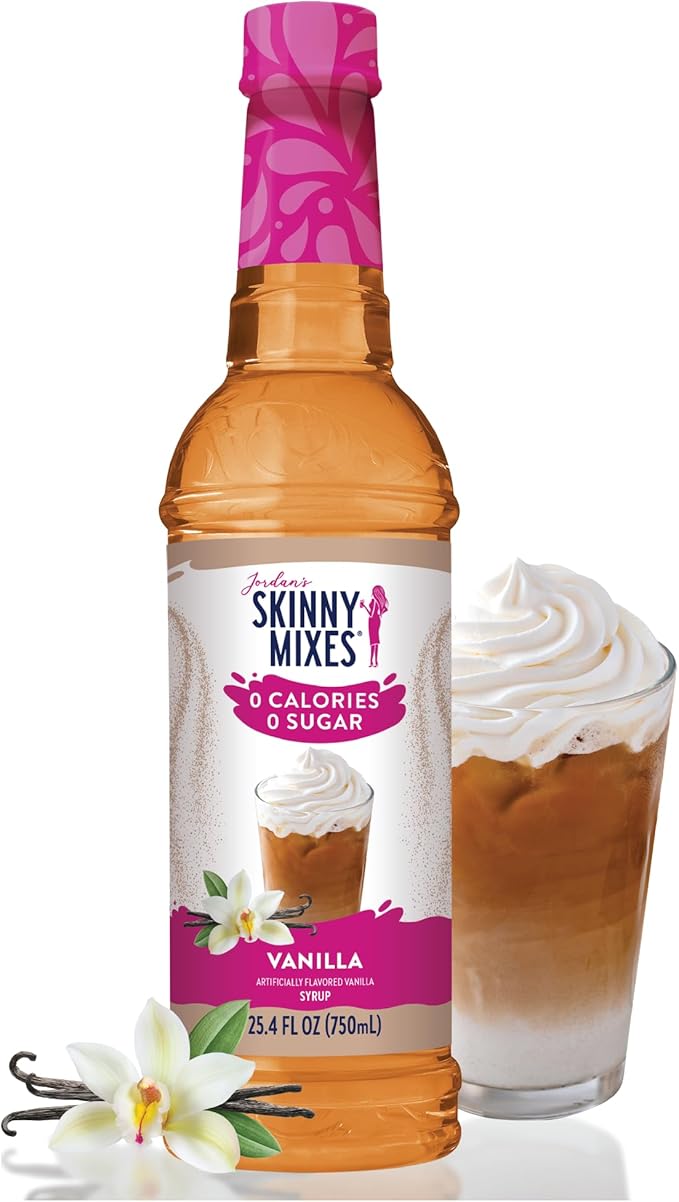 Syrup Vainilla sin Azúcar Skinny Mixes 750 ml