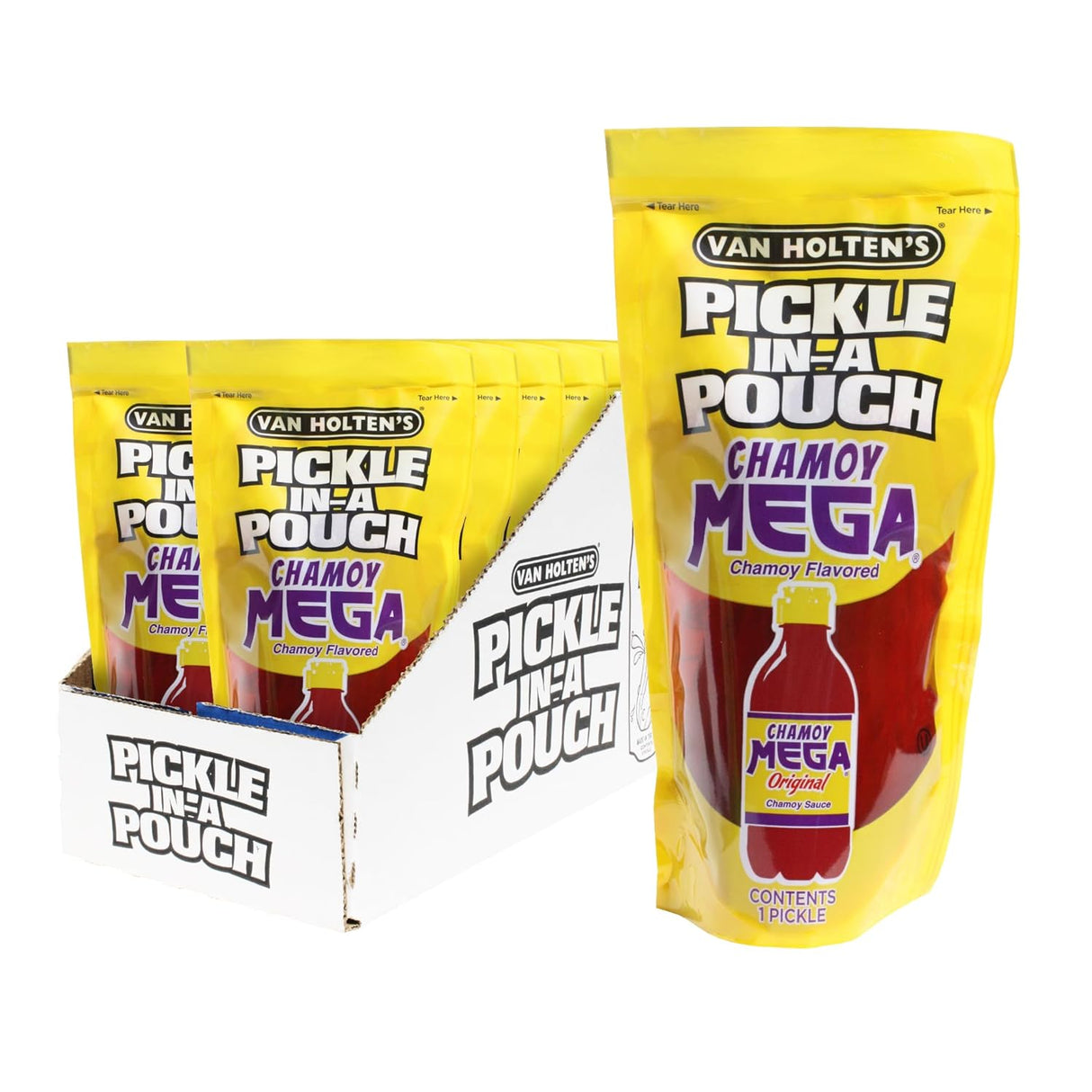 Pepinillo Jumbo Mega Chamoy Van Holten´s 12 x 271 g