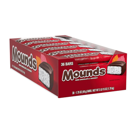 Barrita de Coco con Chocolate Negro Mounds 36 x 49 g