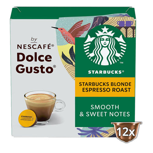 Cápsulas Starbucks Espresso Blonde Roast Dolce Gusto 66 g