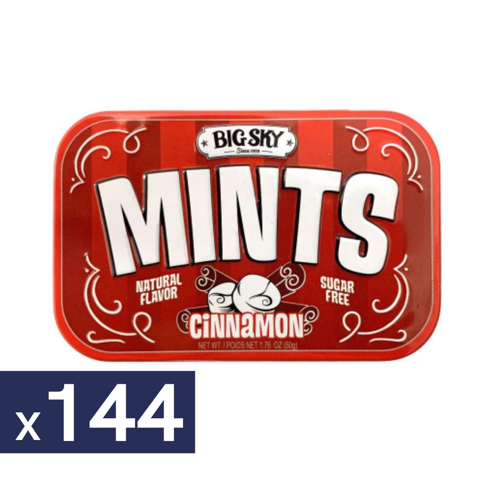 Mentas Canela Big Sky 144 x 50 g