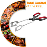 Pinzas Parrilla Viper Acero Inox Polder 1 un