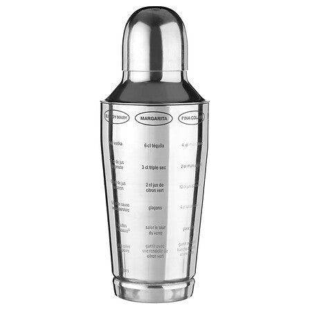 Set 5 Piezas Coctelera Acero Inoxidable 600 ml SG 1 un
