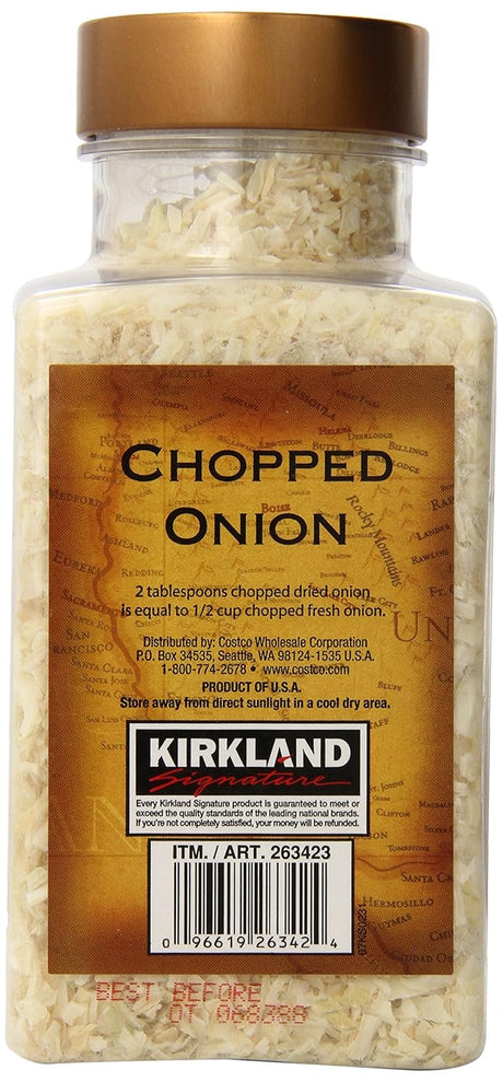 Cebolla Deshidratada Picada Kirkland 332g