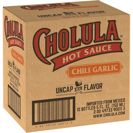 Salsa Chile Ajo Picante Cholula 12 x 141 g