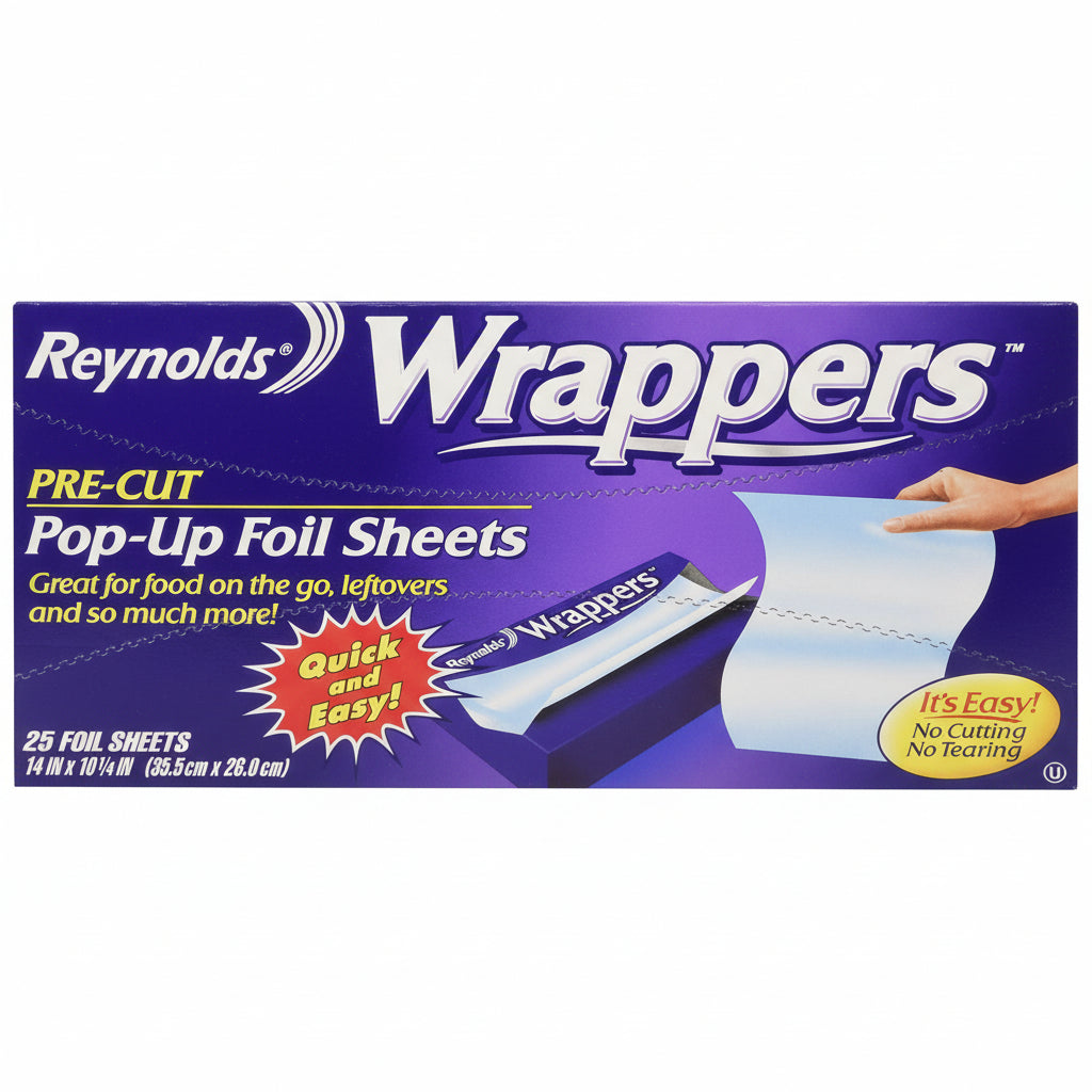 Hojas de Aluminio Reynolds Wrappers 25 un