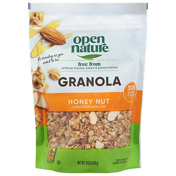 Granola Miel y Almendras Open Nature 340 g