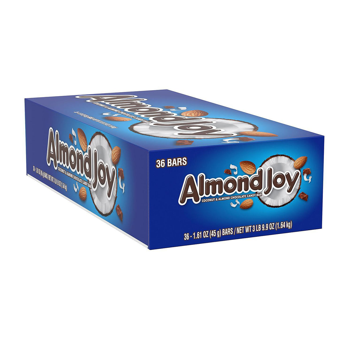 Barritas de Coco y Almendras Bañadas en Chocolate Almond Joy 36 un x 45 g