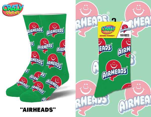 Calcetines Airheads Crazy Socks 1 un