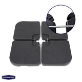 Set Quitasol de Terraza Toscana 3M Canberra 1 un con Base Plástica