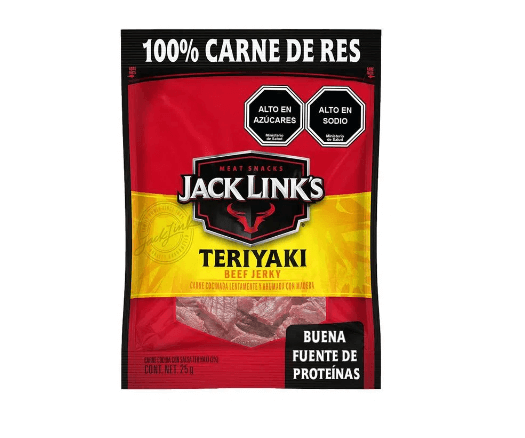 Carne Ahumada Teriyaki Beef Jerky Jack Links 25 g