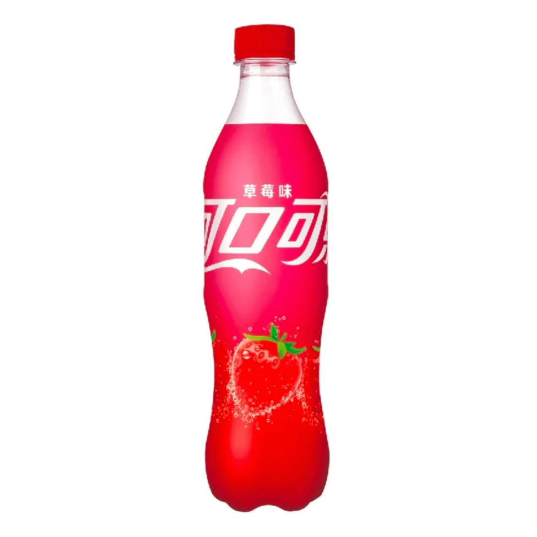 Bebida Frutilla Botella Coca-Cola 500 ml