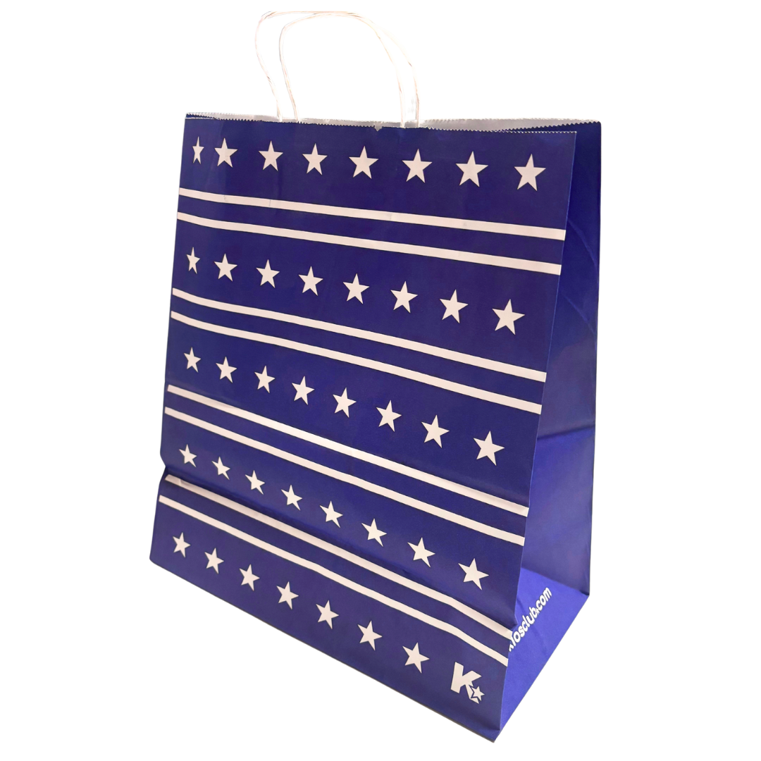 Bolsa Azul Grande 34 x 7 x 39 KiosClub