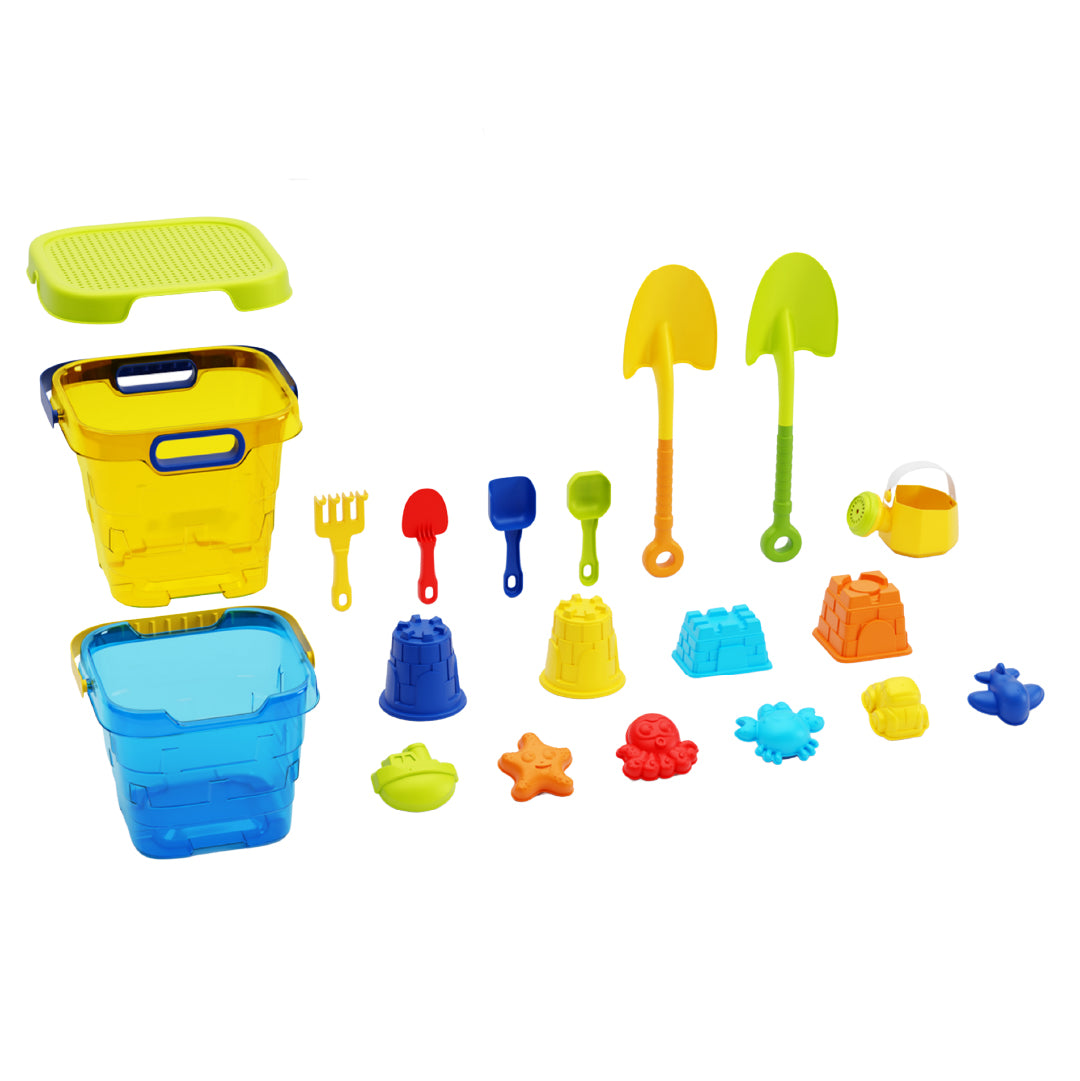 Set Balde de Playa 20 Piezas 1 un