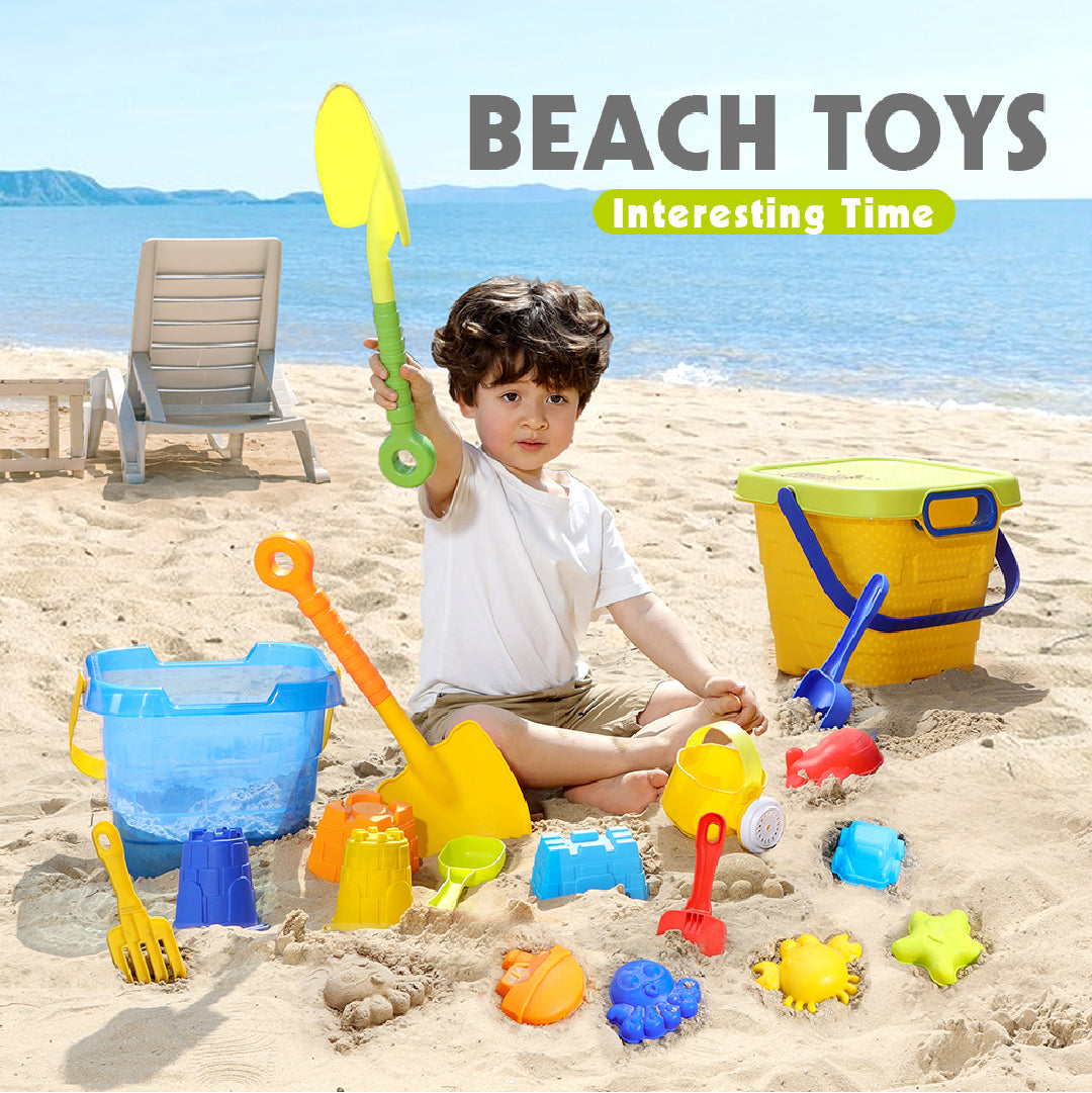 Set Balde de Playa 20 Piezas 1 un