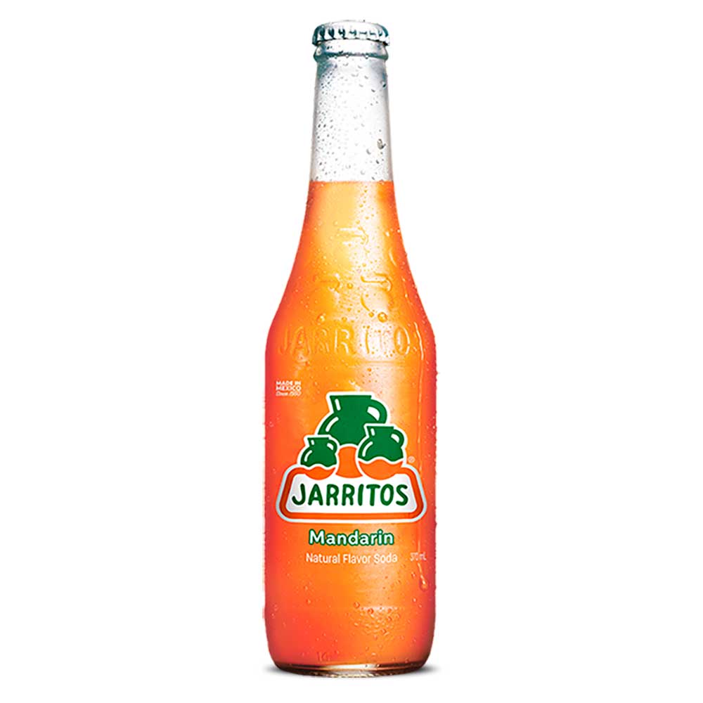 Bebida Botella Vidrio Mandarina Jarritos 370 ml