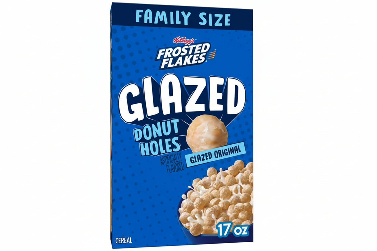 Cereal Frosted Flakes Donut Holes Glaseadas Kellogg's 482 g