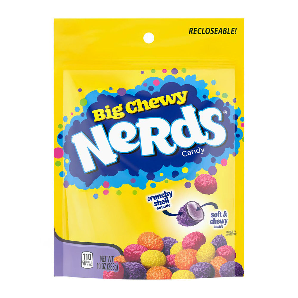 Masticables Big Chewy Nerds 9 x 170 g
