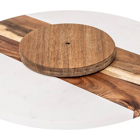 Bandeja Giratoria Harmony Acacia 35 cm 5five 1 un