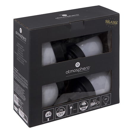 Set 4 Lámparas Solares H34 Atmosphera 1 un
