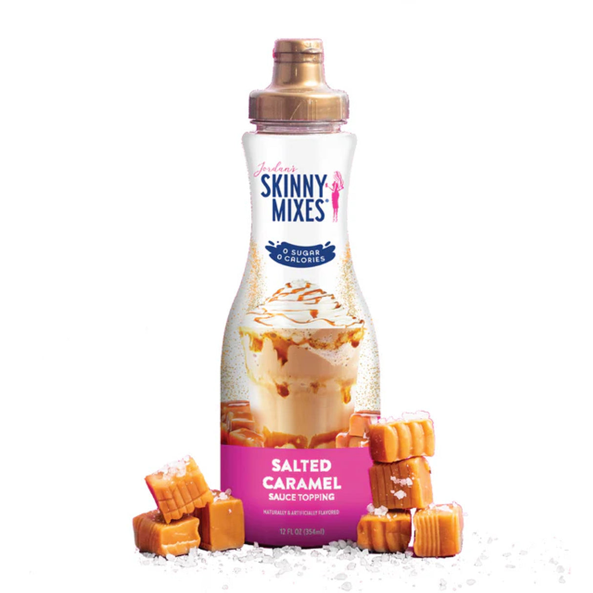 Salsa Salted Caramel sin Azúcar Skinny Mixes 354 ml