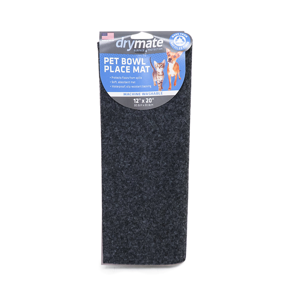 Mat Posa Plato Mascotas 30 x 50 Gray Drymate 1 un